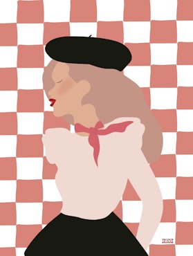 Scarf woman