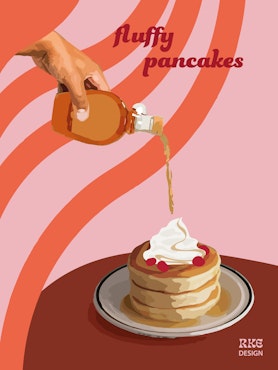 Fluffy pancakes