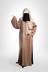 Abaya Ajma Set-Taupe