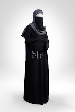 Abaya Ajma Set - Svart