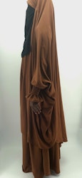 Jilbab-Amira med kjol. Kanel