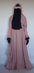 Abaya Salat-Luxury. Pink