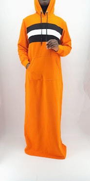 Abaya-Salam Hoods-Huva. Orange