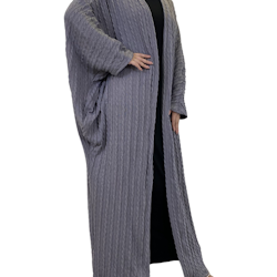 Öppen maxi-cardigan