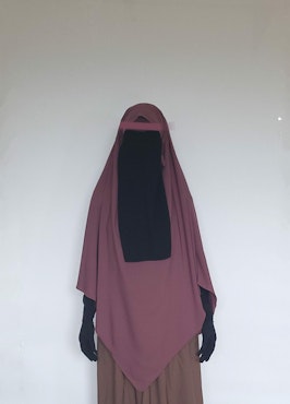 Khimar Daimond XL-Dusty Rosa