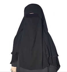 Niqab-Flap 3 Lager.