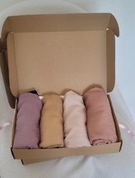 Hijab cotton Box Nude 2