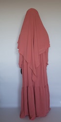 Abaya Set Jazz Mou3mina Mini. Orange