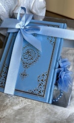 Koran-Box-Present- Himmelsblå