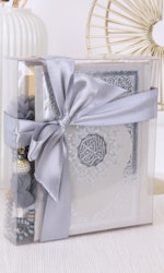 Koran-Box-Present- Silvergrå
