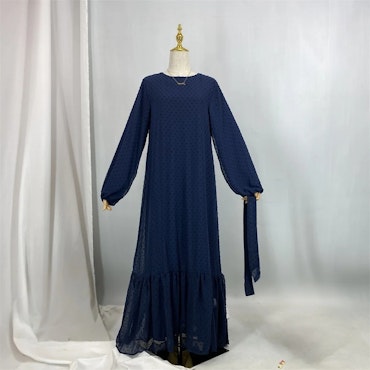 Abaya simpliss-Blå