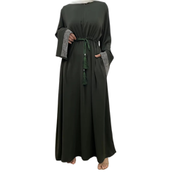 Abaya Mood-Mörkgrön