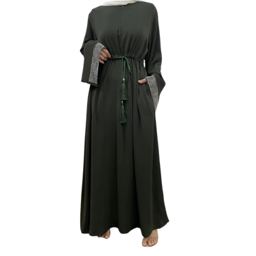 Abaya Mood-Mörkgrön
