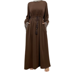 Abaya Mood-Kaffebrun