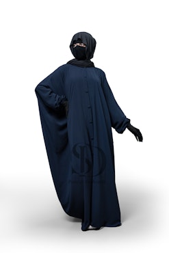Abaya Aisha mörkblå