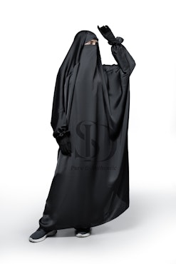 Jilbab Aisha-Svart