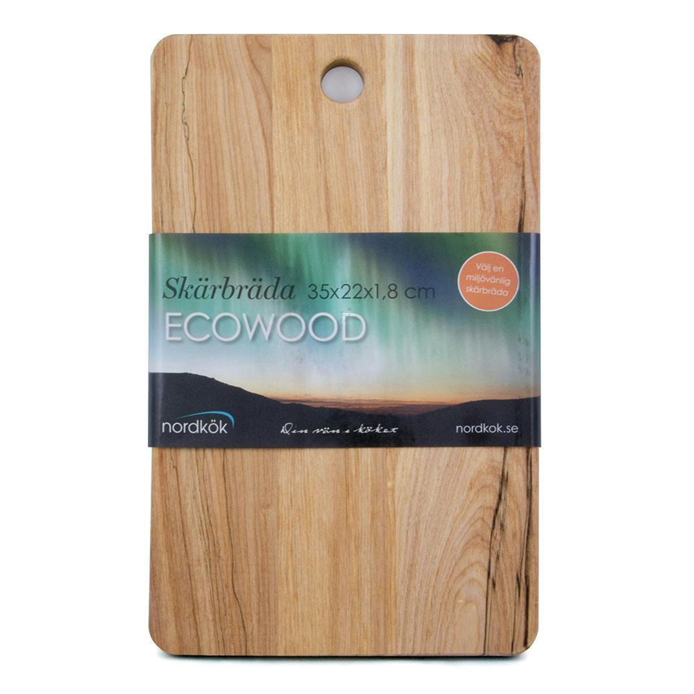 Nordkök Ecowood Skärbräda 35x22 cm