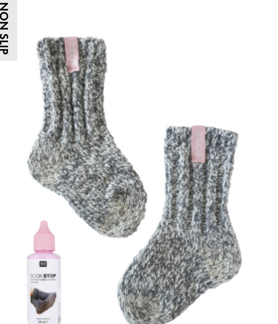 Baby ragg sockor  rosa