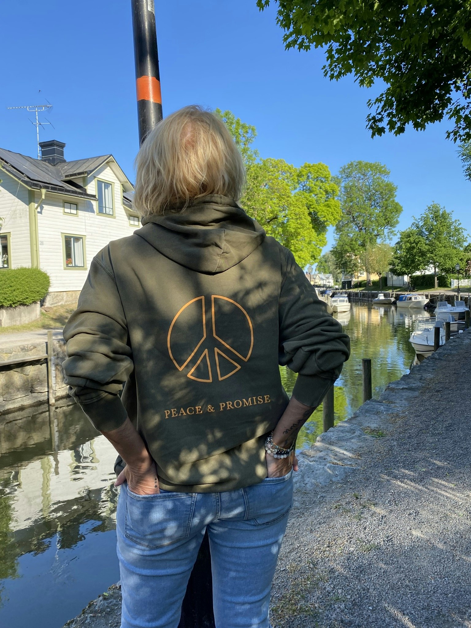 Peace Hoddie Peace and Promise