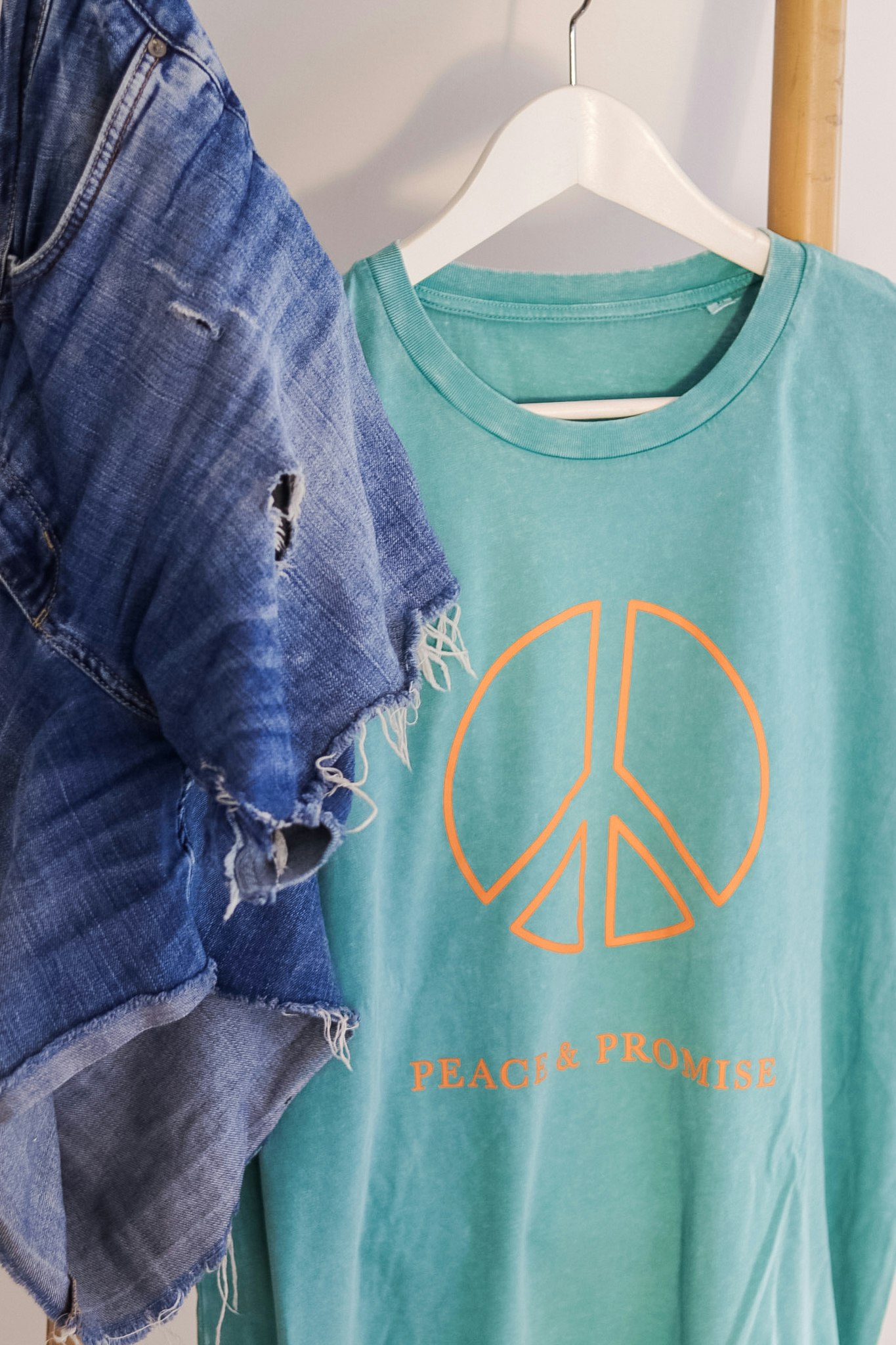 Align T-shirt Peace and Promise unisex