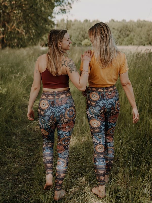 Boho Bliss yoga leggings