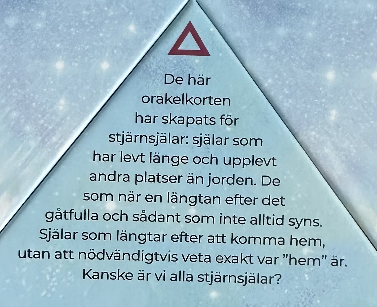 Stjärnsjäl  orakel kort Svenska