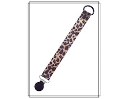 Napphållare leopard - svart clip