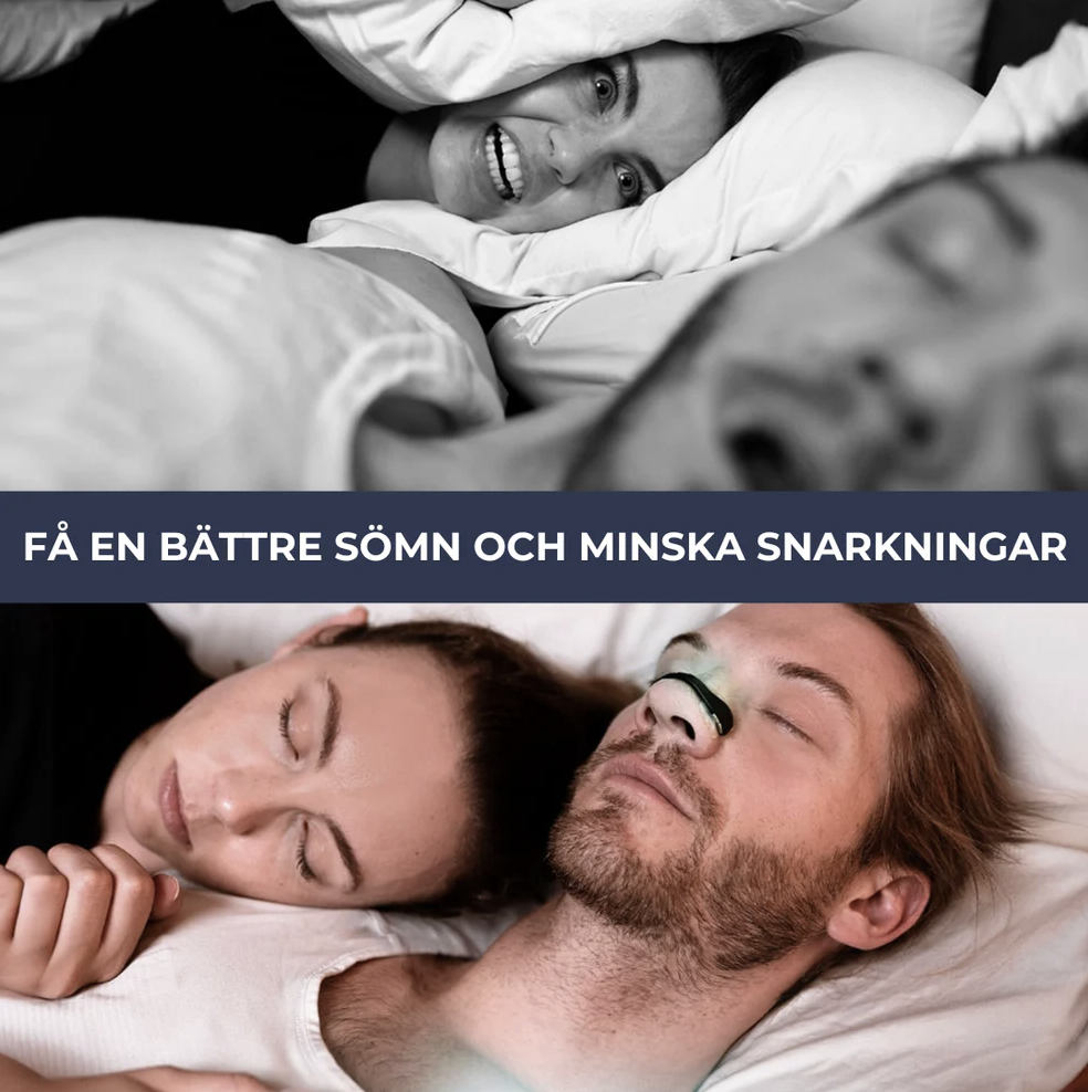 Magnetisk Näsklämma för Fri Andning