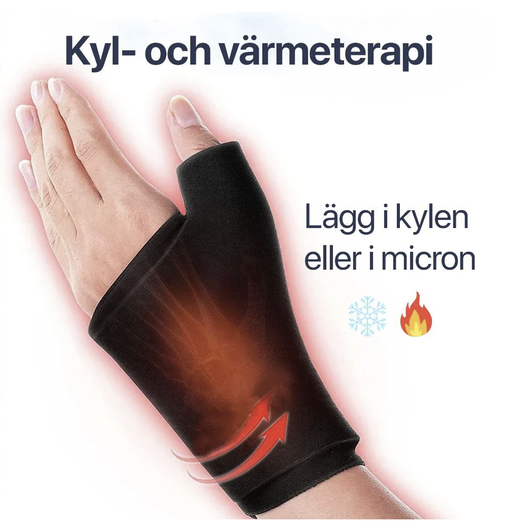Kylande & värmande handledsstöd