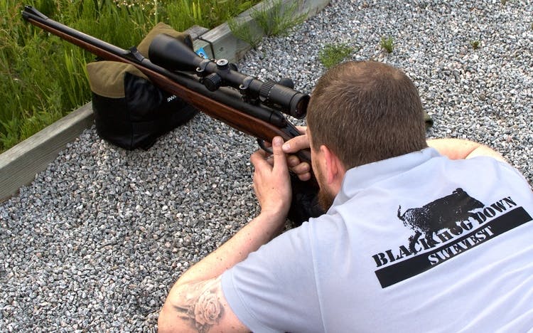 Shooting bags in Leather and Canvas