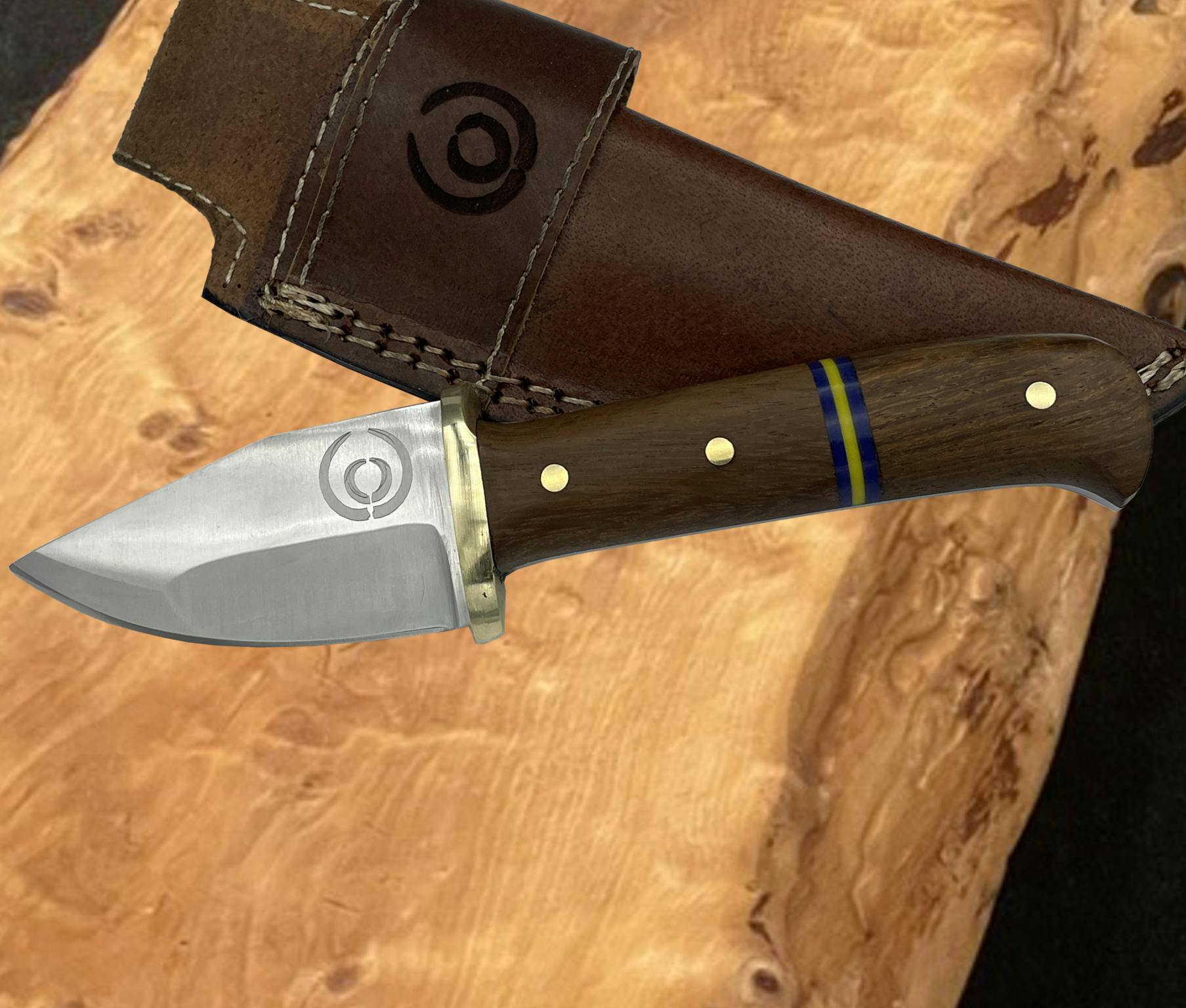 Hunting knife No1Valnut