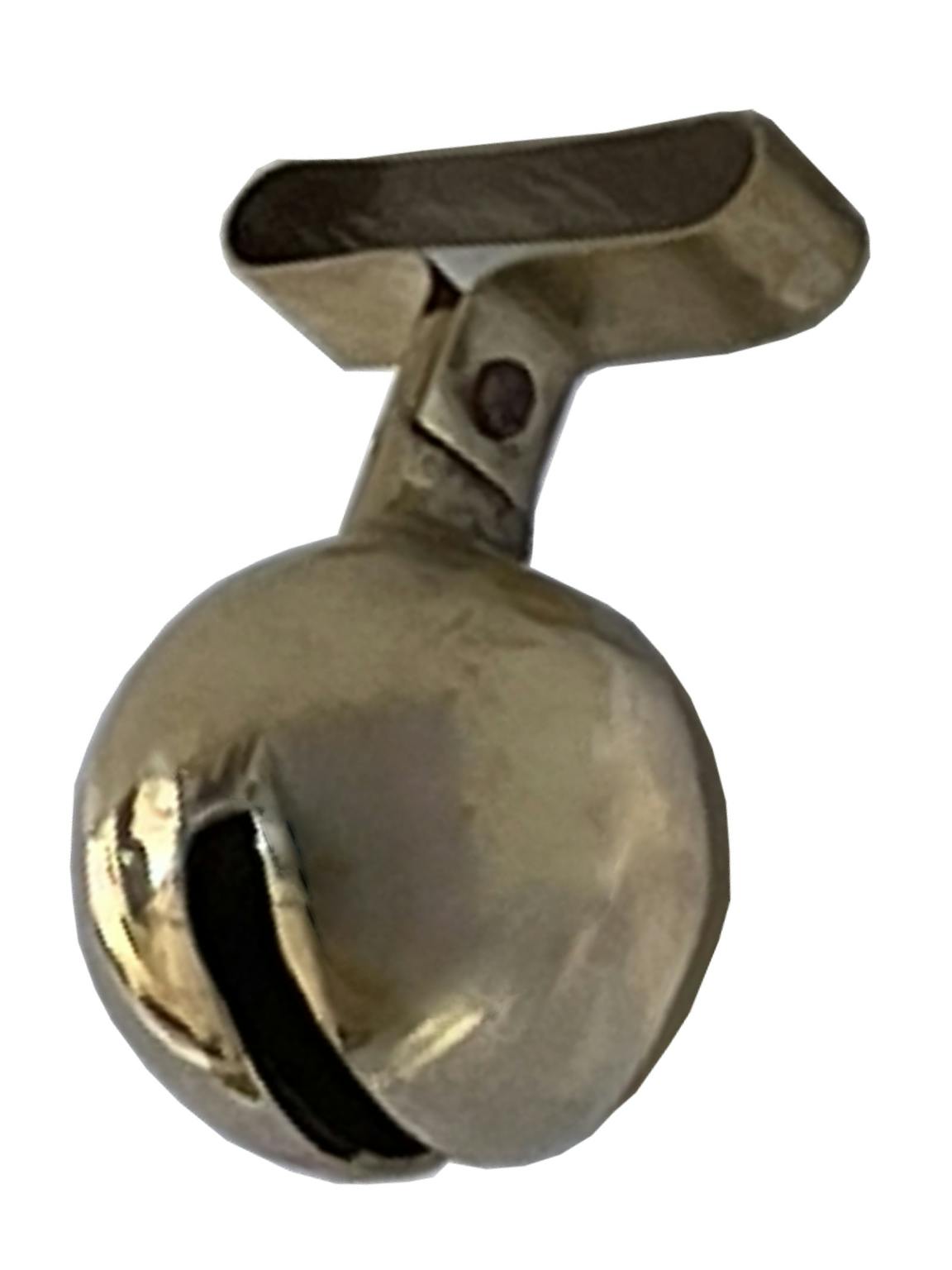 Handmade dog bell in brass