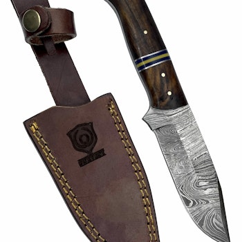 Hunting knife "Oscar" Damasked steel