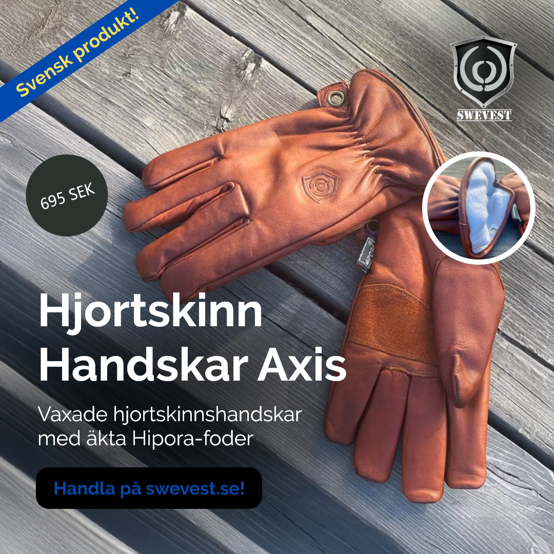 Hjortskinn Handskar Axis