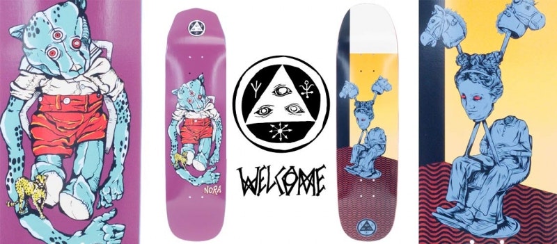 Welcome to Welcome Skateboards