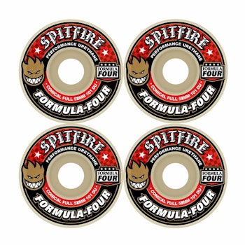 Spitfire Wheels Conical Full Formula Four 54mm 101a