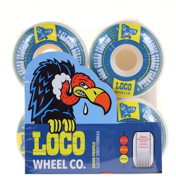 Loco Wheel Co Grind Profile Classic Street Formula 101a 54mm