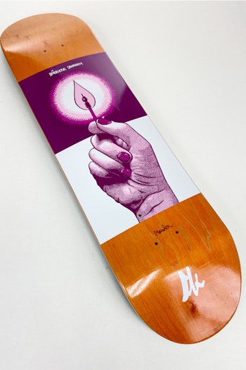 Skateboard Brädkultur Kaknästornet Purple