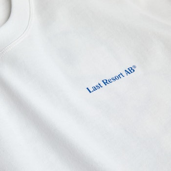 T-Shirt Last Resort AB ''World'' White Blue