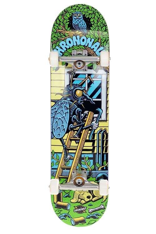 Pro Complete Chrononaut ''The Fly'' * Independent trucks - Nordic Skateboard  Supply