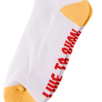 Socks Spitfire Bighead White/Yellow/Red