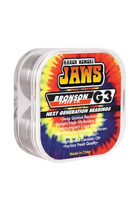 Bronson G3 Jaws Skateboard Bearings