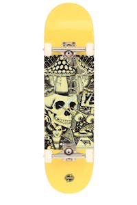 Pro Complete Chrononaut ''Mander Ouff Skully' * Independent trucks