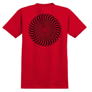 T Shirt Spitfire  Classic Swirl Youth Red