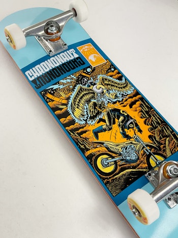 Pro Complete Chrononaut ''Swoopy'' * Independent trucks