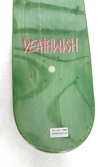 Skateboard Deathwish Death Spray 8.25'' Silver Foil