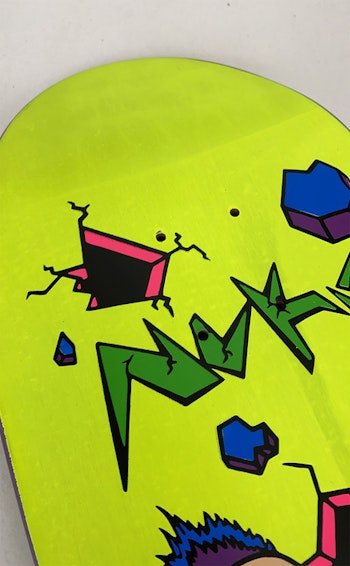 Skateboard Blind Danny Way Nuke Baby screen printed yellow 9,7'' INCLUDES graphic Griptape