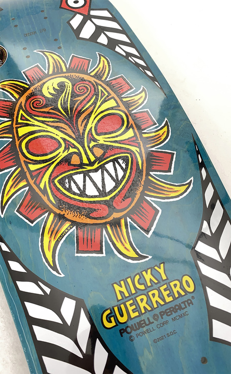 Nicky Guerrero Mask powell peralta 1990 sticker 4.5” x 3” OG 