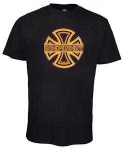 T-Shirt Independent Convex Logo Black