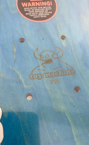 Skateboard Toy Machine Hell Monster 8,25